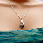 mussel shell necklace