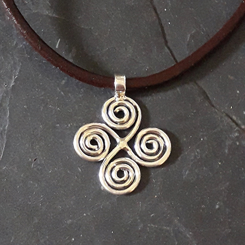 Celtic Quadralion necklace