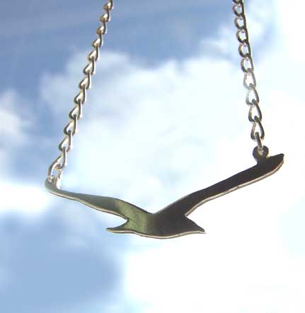 seagull necklace