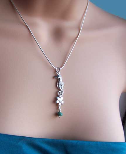 seahorse necklace